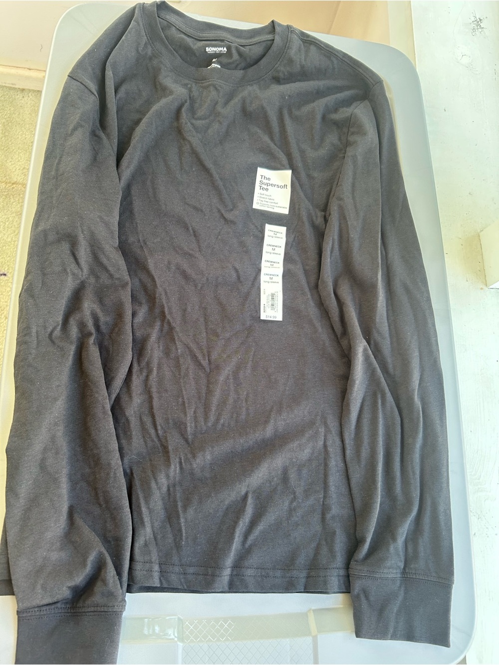 Black Long sleeve tshirt